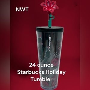 NWT Starbucks Holiday Tumbler 24oz